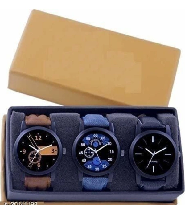 Attractive Mens Watches ( Combo of 3 )