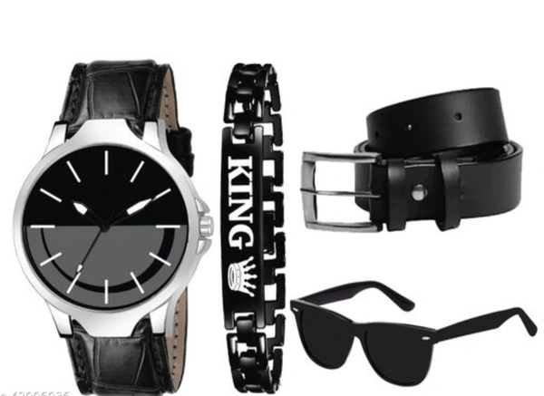 All Black Combo of 4 