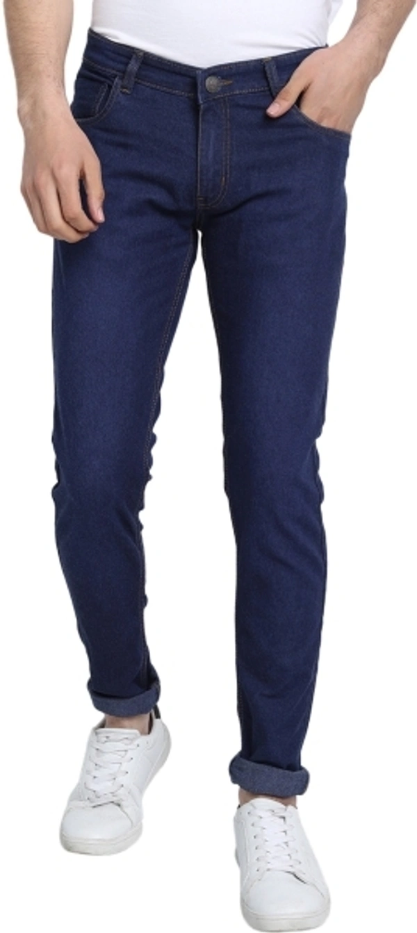 Mens Slim Blue Jeans  - 34