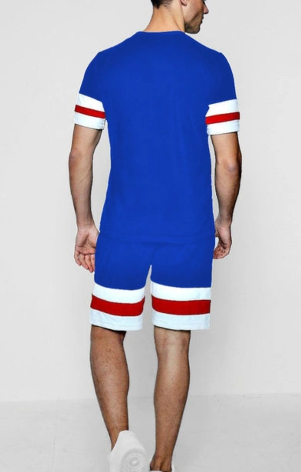 Runing Track Suit Blue  - XXL