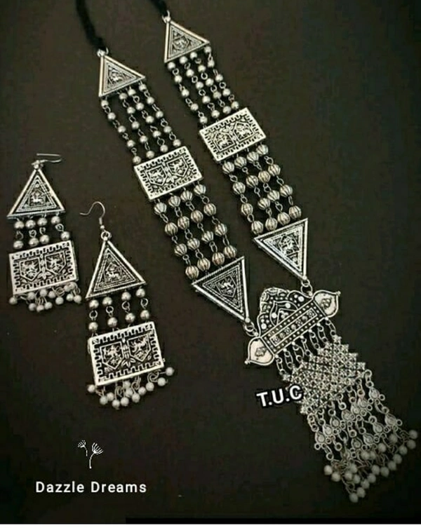 Oxidized Necklace