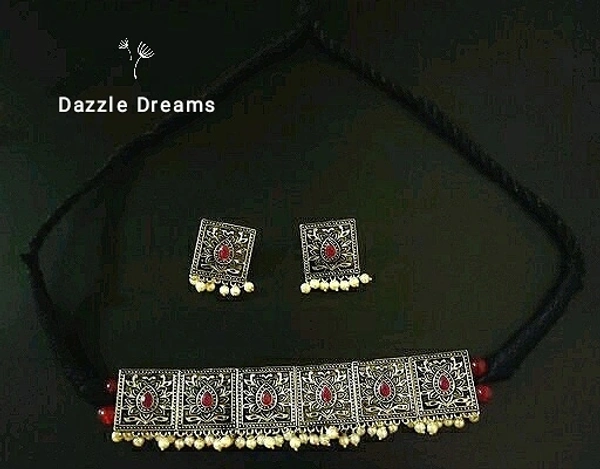 Oxidized Necklace