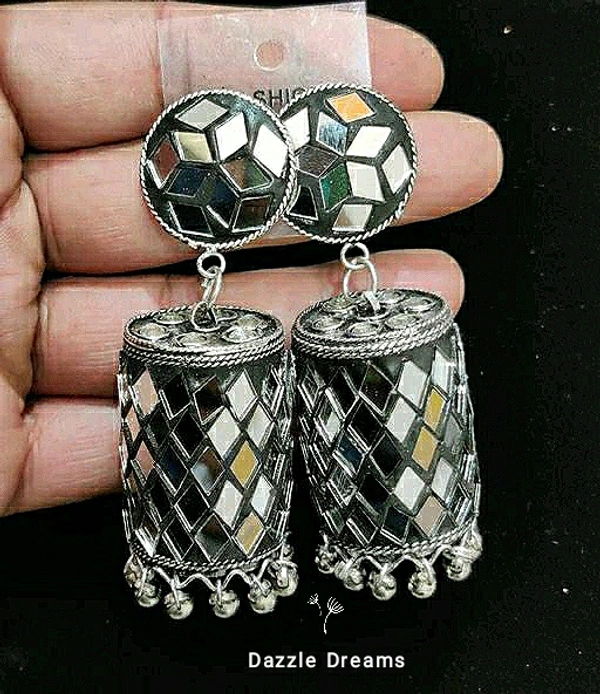 Oxidized Earrings