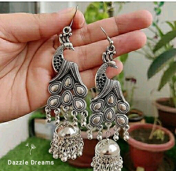 Oxidized Earrings