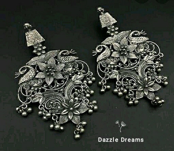 Oxidized Earrings