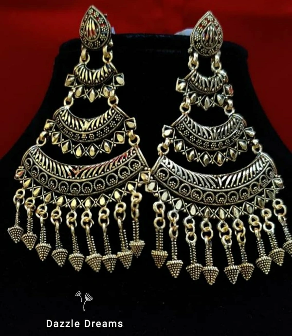 Oxidized Earrings