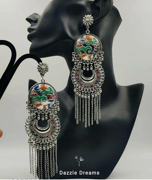 Oxidized Earrings