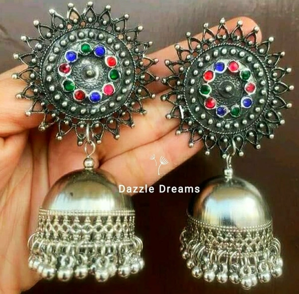 Oxidized Earrings