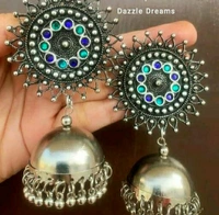 Oxidized Earrings