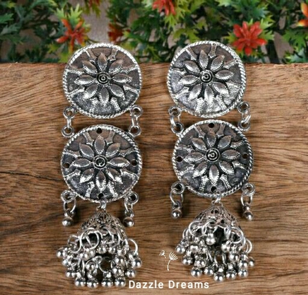 Oxidized Earrings 