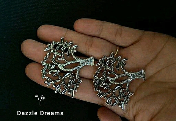 Oxidized Earrings