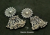 Oxidized Earrings