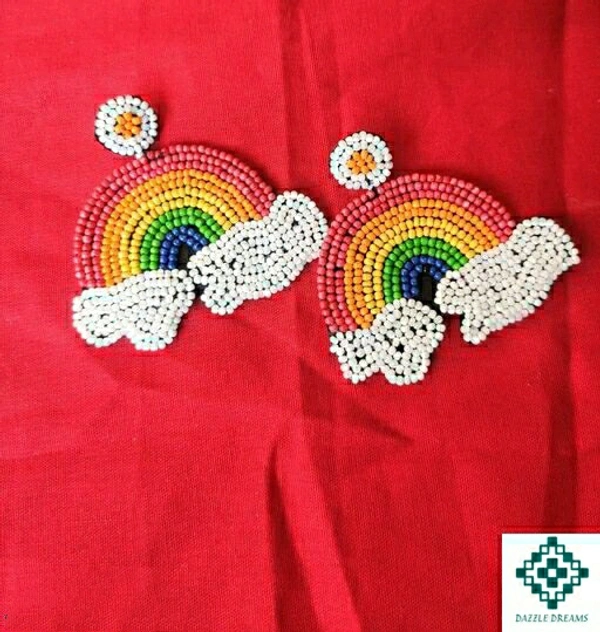 Rainbow Beads Earrings