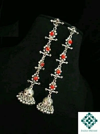 Oxidized Hanging Earrings