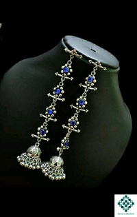 Oxidized Hanging Earrings
