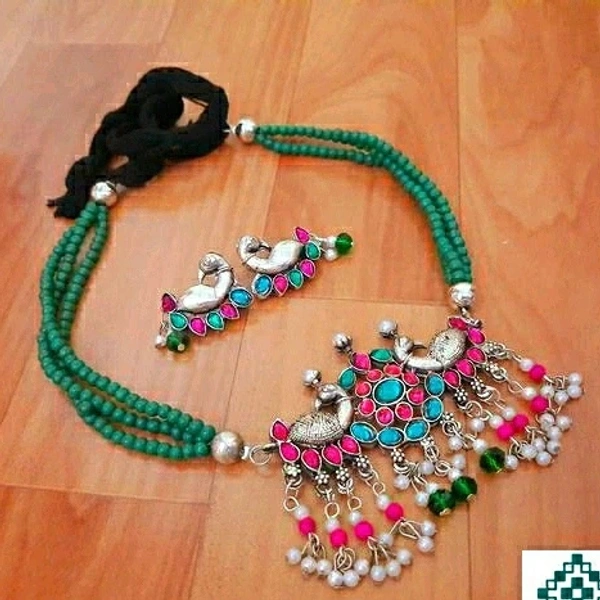 Stoned Jewellery Set