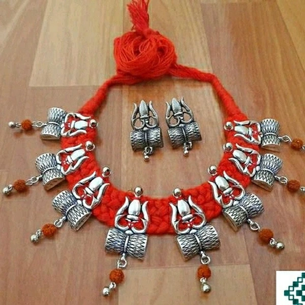 Trishul Oxidized Set