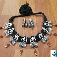 Trishul Oxidized Set