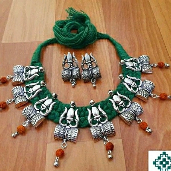 Trishul Oxidized Set