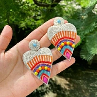 Beads Earrings - multicolor