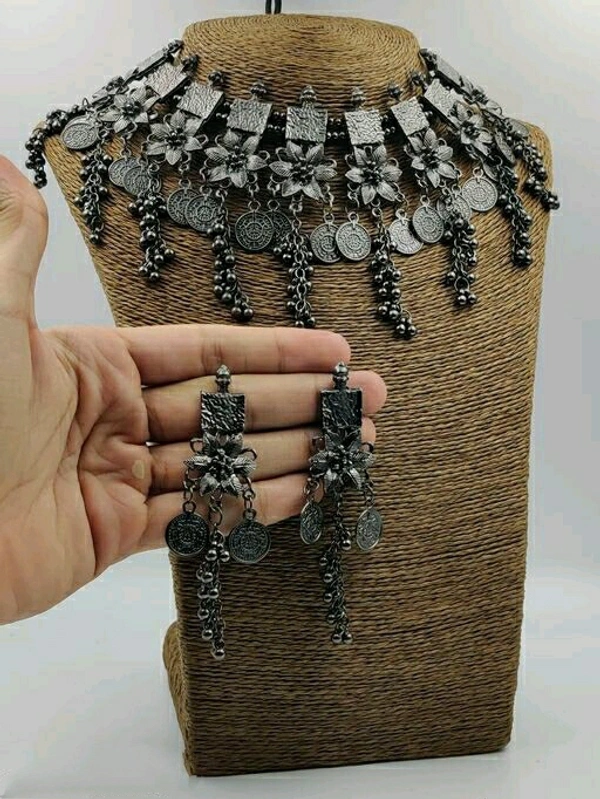 Black Polish Oxidized Set