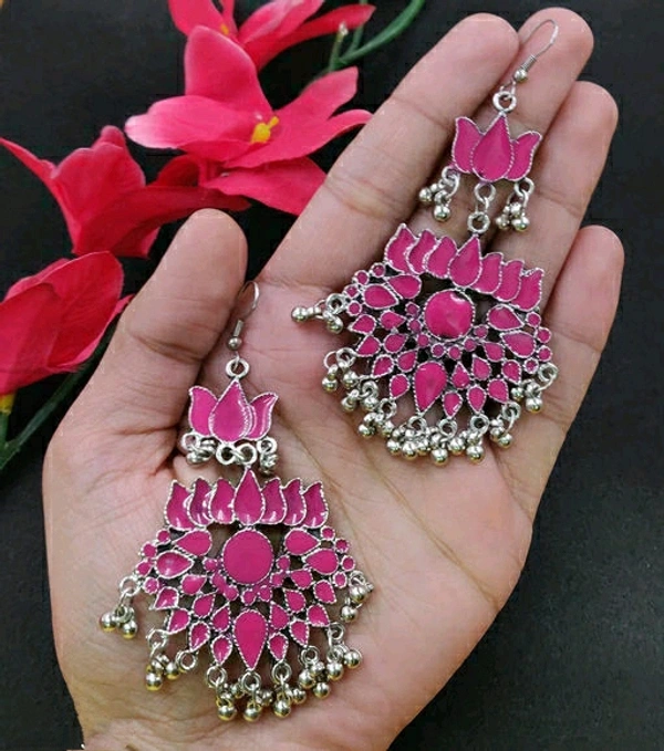 Afghani Earrings - Multicolor