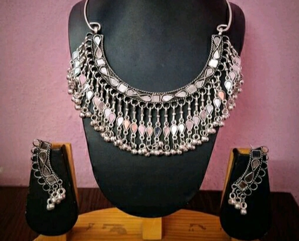 Twinkling Oxidized Jewellery Set