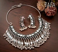 Twinkling Oxidized Jewellery Set