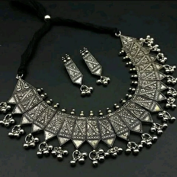 Oxidized Jewellery Set
