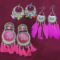 Combo Earrings - Blue