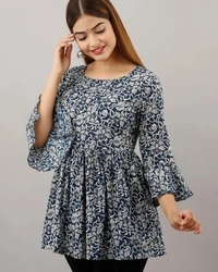 Cotton Short Kurti - XL