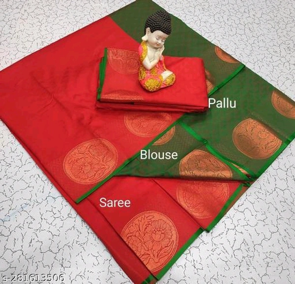 Dhanshika Soft Silk - SK028 - Red