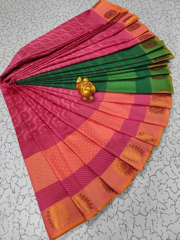 Dhanshika Soft Silk - SK057 - Sundown