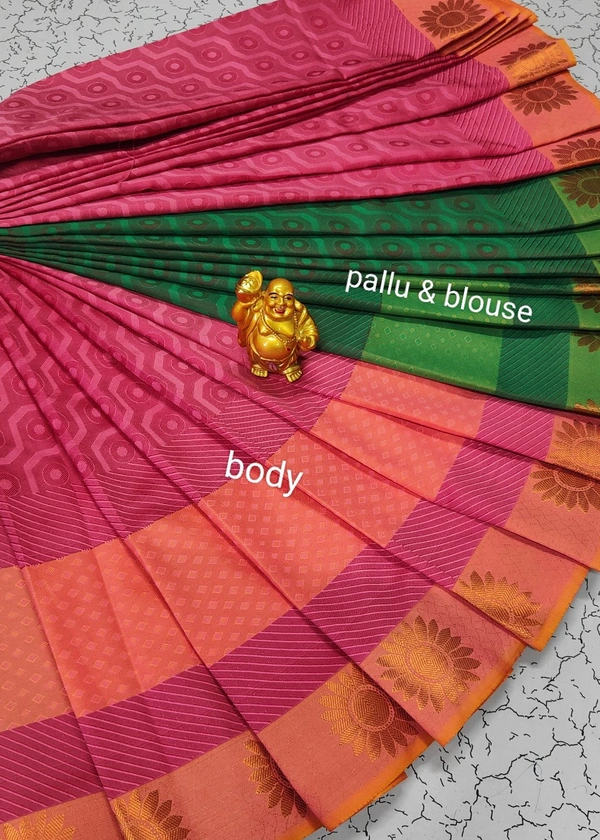 Dhanshika Soft Silk - SK057 - Sundown