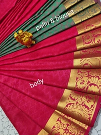 Dhanshika Soft Silk - SK061 - Red