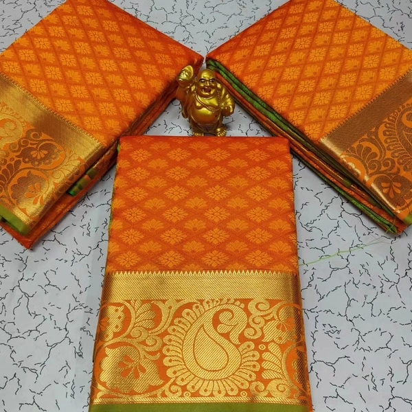 3 Embossed Sarees - SK099