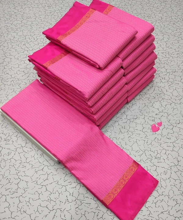 Soft Silk Embossed Saree - SK120