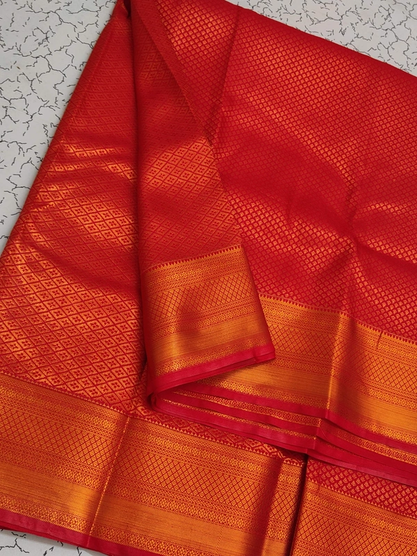 Bridal wedding silk saree - SK249