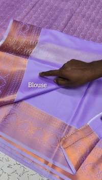Bridal Wedding Silk Saree - SK344 - Lavander
