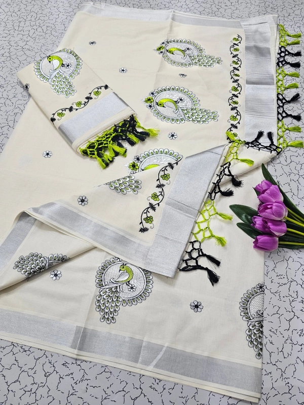 Kerala cotton saree - SK168