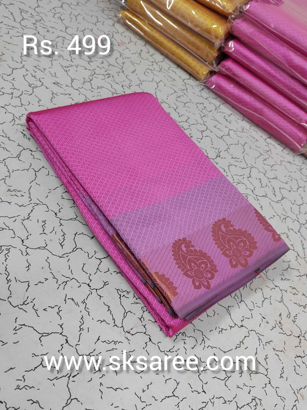 Gayathri Sarees - SK - Blush Pink