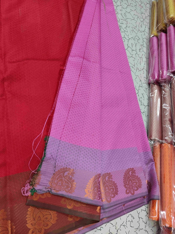 Gayathri Sarees - SK - Blush Pink