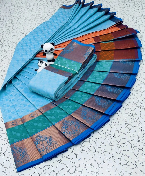 Sakthi Tex 3d Emboss Art Silk Saree