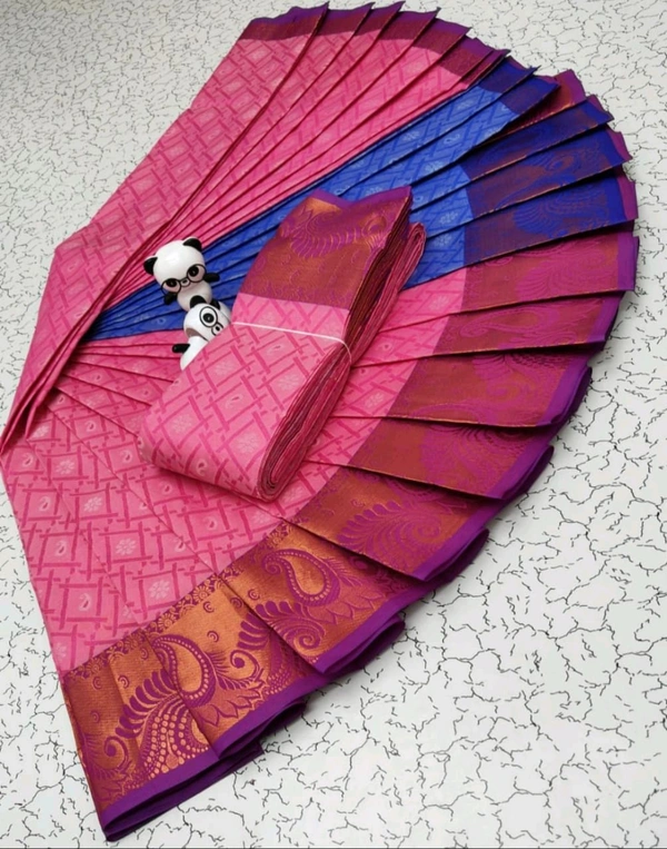 Sakthi Tex 3d Emboss Art Silk Saree