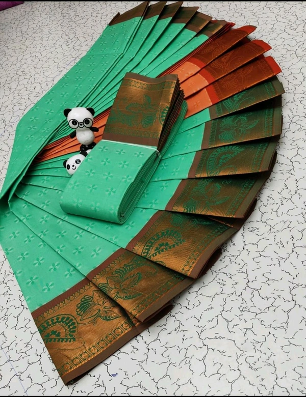 Sakthi Tex 3d Emboss Art Silk Saree