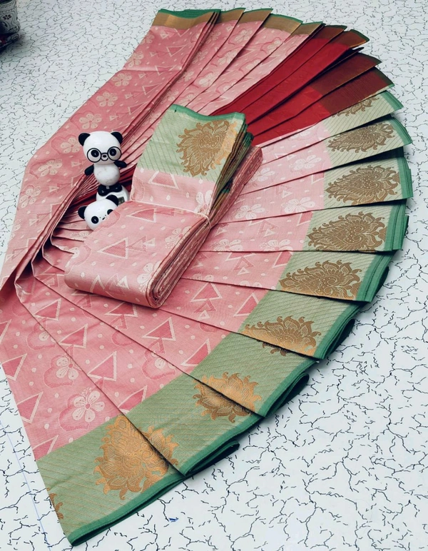 Sakthi Tex 3d Emboss Art Silk Saree