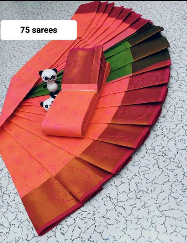 Sakthi Tex 3d Emboss Art Silk Saree