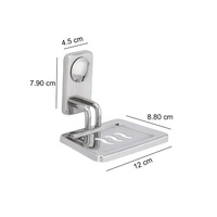 BA11 Anti Rust Stainless Steel Dish -Bathroom Soap Holder