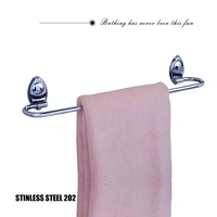BA14 Stainless Steel 24 inch Towel Holder Rod for Bathroom | Kitchen | Living Room