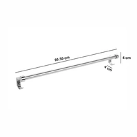 BA30 Stainless Steel 24 inch Towel Holder Rod for Bathroom | Kitchen | Living Room